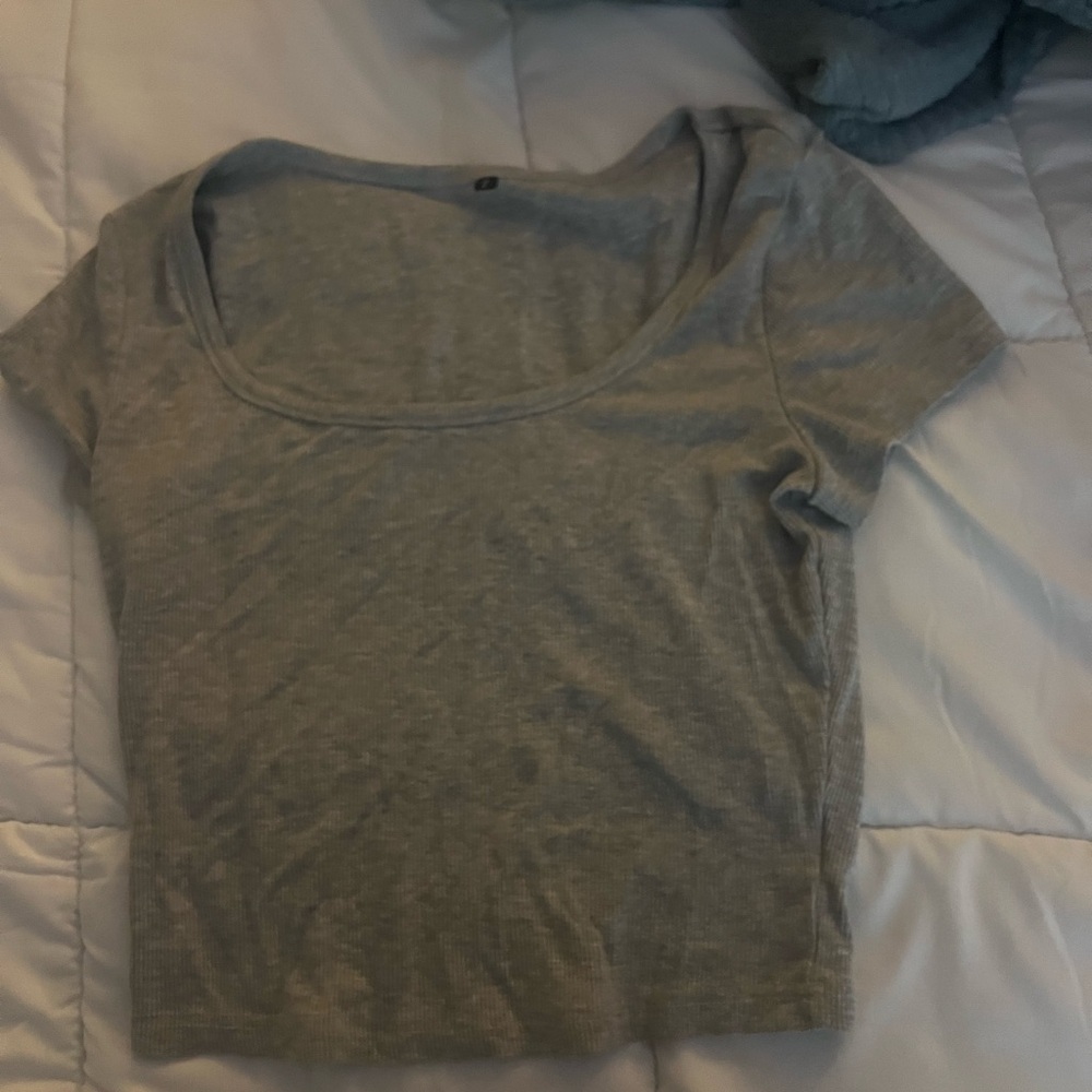 Gray Women's Top